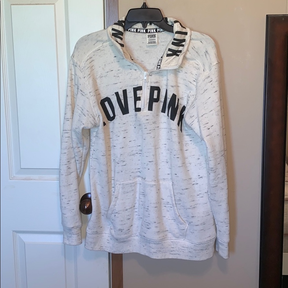 PINK half zip